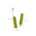 thumbnail image 3 of Compact Travel Folding Toothbrush with Soft Bristles | Portable & Space-Saving Design for Trips | Ergonomic Grip | 1-Piece Beige Plastic Toothbrush, 3 of 6
