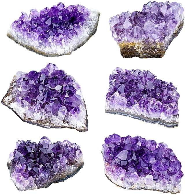 Black Amethyst Crystal Heart Quartz Geode Great Gift 44