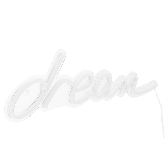 USB Neon Light Dream Shape LED Sign Wall Art Decoration for Kid's Room Bar Coffee Shop