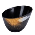 thumbnail image 1 of Mobutofu Simple Design Vegetable Serving Bowl Black Anti-corrosion for Food Serving 1Pack, 1 of 5