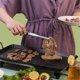 thumbnail image 1 of Pancake Grill Shovel Clip Barbecue Tongs Fried Fish Shovel Clip Black, 1 of 5
