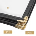 thumbnail image 4 of Menu Covers Menu Organizer Clear Menu Sleeves Formula Holder Table Menu A4 Menu Cover, 4 of 6