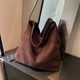 thumbnail image 3 of Bolso Retro Hombro para Mujeres Gamuza El Compras Viajes, 3 of 9