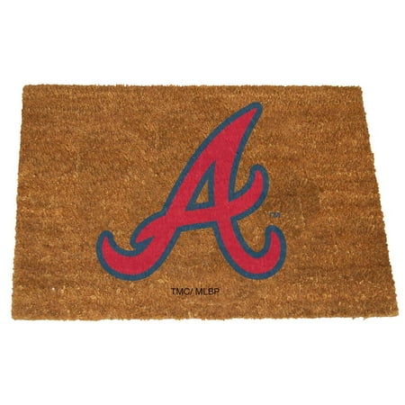 Atlanta Braves Mat - Atlanta Braves Color Exterior Doormat