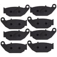 thumbnail image 3 of Niche Rear Brake Pad Set for Honda CRF250L Semi-Metallic Motorcycle 4 Pack 519-KPA2461D, 3 of 5
