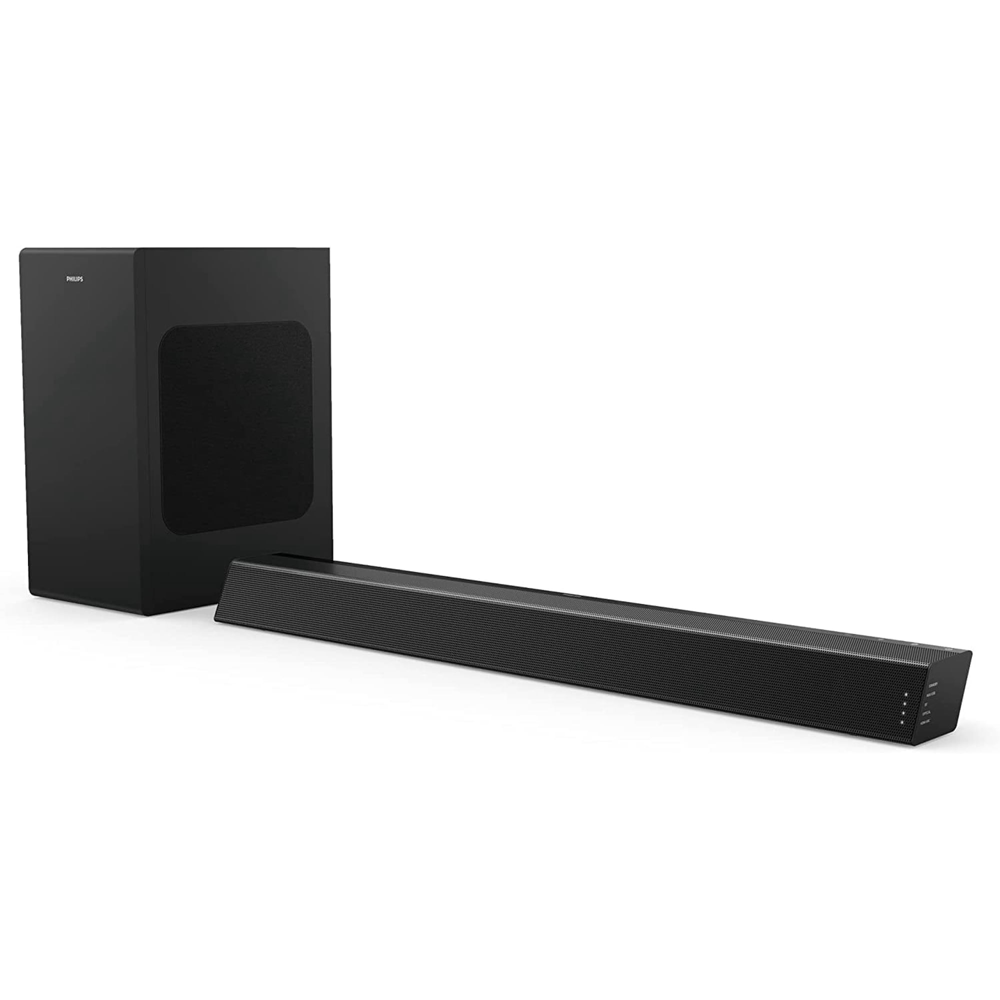 Philips B7305 Indoor Bluetooth 2.1-Channel Dolby Digital Plus 34 in Sound Bar, Single Piece