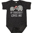 thumbnail image 3 of Inktastic Grandaddy Loves Me Grandchild Boys or Girls Baby Bodysuit, 3 of 5