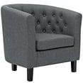 thumbnail image 2 of Modway Prospect 2 Piece Upholstered Fabric Armchair Set in Gray, 2 of 5