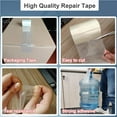 thumbnail image 4 of RV Awning Repair Tape, 3.15in x 65.6ft Fabric Repair Tape, Tent Repair Tape for Canvas, Sail Tape for Tarp, Boat Covers Repair Tape, Waterproof Tear Repair Patch Kit Outdoor Supplies, 4 of 6