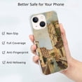 thumbnail image 2 of Venice Oil Painting Case Compatible with iPhone 13,Unique Art Design TPU Bumper Cover Case, 2 of 6