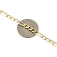 thumbnail image 4 of Genuine 14K Yellow Gold 5.90mm Solid Plain Figaro Link Chain Necklace 24 Inch, 4 of 6