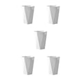 thumbnail image 2 of Ounissouiy Taza de Copa de de pareja de plástico Antideslizante Baño Cepillo de Portavasos, Blanco Type2 NO2, 2 of 6