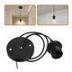 thumbnail image 1 of SOPOTUTU 1Jgo Accesorio De Iluminación Negro Con Base Para Bombilla Y Cable Ajustable Para Colgante, 1 of 8