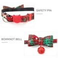 thumbnail image 4 of Pet Bell Collar, Christmas Snowflake Bowknot Adjustable Collar Neck Strap for Dog Cat 1PC/2PCS, 4 of 7