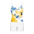 thumbnail image 6 of Hesxuno Womens Plus Size Swimsuit Tankini Set Modest Tummy Control Slimming Bathing Suits Two Piece Swim Suit with High Waisted Shorts Multicolor XXXXL, 6 of 7