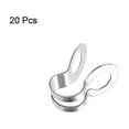 thumbnail image 3 of Uxcell 3mm 3.2mm Double Ring Ball Chain Connector 20 Count, 3 of 7