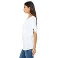 thumbnail image 4 of Bella + Canvas Ladies' Flowy Draped Sleeve Dolman T-Shirt - 8821, 4 of 4