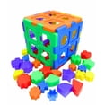 thumbnail image 1 of Cubo Xtellar De Ensarte Armable Con 24 Figuras De Colores Didáctico Color Variado, 1 of 3