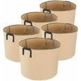 thumbnail image 1 of Plant Grow Bags Thickened Nonwoven Aeration Fabric Pots Durable Container, 1 of 6