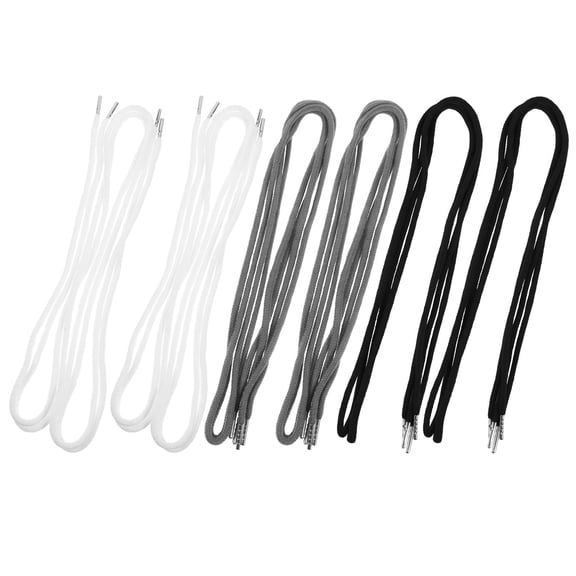 WRITWAA 12-Pack Polyester Sweatpants Waist Drawstrings Replacement for Hoodie, Assorted Colors, Adjustable Waist