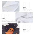 thumbnail image 2 of Yayeee Kitchen Hanging Hand Towels Set of 2 with Loop Bathroom Absorbent Tie Towel, White Halloween Ghosts, 2 of 7