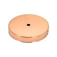 thumbnail image 4 of Uxcell 120mm 4.7inch Light Canopy Kit Wall Sconce Lamp Plate Fixture Rose Gold 3Pack, 4 of 5