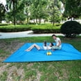 thumbnail image 3 of Outdoor Portable Waterproof Pocket Picnics Blanket Moisture-proof Lightweight Folding Lawn Beach Mat Hiking Camping Mat, 3 of 7
