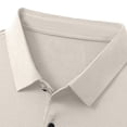 thumbnail image 4 of DayScoop Big & Tall T-Shirt for Men Summer T Shirt Solid Color Casual Fashion Breathable Short Sleeve Button Down Collar Polyester Tops Plus Size, 4 of 5