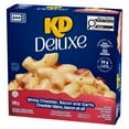 thumbnail image 3 of KD Deluxe White Cheddar, Bacon and Garlic Macaroni and Cheese Frozen Dinner, 340 g Box, Kraft Dinner Deluxe Bacon Garlic 340G, 3 of 15