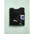 thumbnail image 3 of NASA Astronaut And Spacecraft Sweatshirt Women -NASA Designs, Female Large, 3 of 4