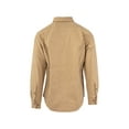 thumbnail image 2 of MidwayUSA Men's Heavyweight Chamois Long Sleeve Shirt Buckskin Small, 2 of 2