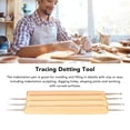 thumbnail image 4 of Tracing Dotting Tool, Safe 4pcs Tracing Stylus Sturdy Hand Crafted Professional  For Embossing Art For Engraving, 4 of 8