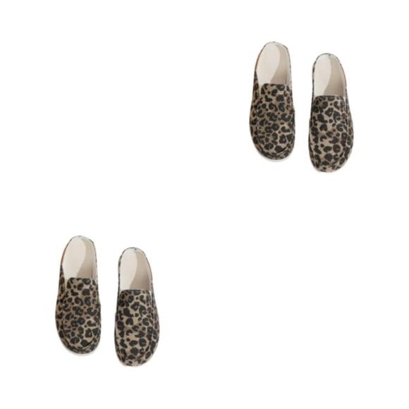Sonducket Pantuflas de mujer suaves y transpirables de 2 piezas para noches acogedoras en cómoda punta redonda para un ajuste favorecedor de Type2 NO2