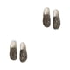 thumbnail image 4 of Minnieouse Pantuflas de lona cómodas para mujer de 2 piezas con parte inferior antideslizante, zuecos y mulas de tela y cómoda para mujer Type2 NO2, 4 of 6