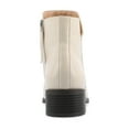 thumbnail image 4 of Journee Womens Cappri Inside Zip Entry Square Toe Booties, Widths Available, 4 of 9