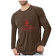 thumbnail image 2 of Amzcrzy - Sudadera Para Hombre, Deportiva, Fitness, Para El Hogar, Pijama Navideño Estampado, Camiseta De Manga Larga, Cuello Redondo, Marrón, M, 2 of 4