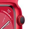 thumbnail image 3 of Apple Watch Series 8 (GPS + Celular, 45mm) Caja de Aluminio (PRODUCT)RED con Correa Deportiva Roja - M/L (Versión de USA) (Reacondicionado), 3 of 5