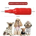 thumbnail image 5 of Rubber Pet Chew Toy Teeth Cleaning Toy for Medium/Large Dog Bottle Shaped, Red, 5 of 7