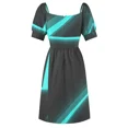 thumbnail image 6 of TRON NEON Sleeveless Dress dress for women 2024 luxury woman evening dress elegant dresses for women, 6 of 6