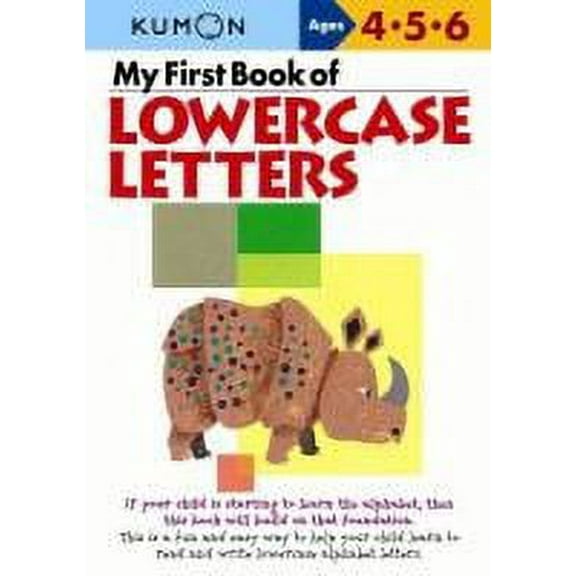 Kumon: My First Book of Lowercase Letters