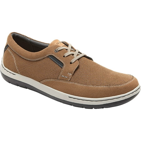 

Dunham Mens FitSwift Lace Up Sneaker Shoes Tan US 8 W