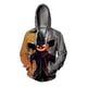thumbnail image 3 of Ropa de otoño para hombre, camisetas Y2k para hombre, sudadera con capucha para hombre, sudadera con estampado de espantapájaros aterrador, sudaderas con capucha con cremallera, sudadera holgada con c, 3 of 5