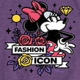 thumbnail image 3 of Disney - Minnie Mouse is a Fashion Icon - Toddler & Youth Girls Short Sleeve Graphic T-Shirt, 3 of 5