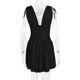 thumbnail image 4 of Gibobby Vestido sexy para fiesta Vestido corto sin mangas de verano para mujer Vestido sexy con escote en V profundo Vestido casual sexy Vestido delgado(Negro,X-CH), 4 of 5
