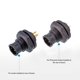 thumbnail image 4 of Conector Impermeable Industrial IP67, Enchufe Rápido Conector Impermeable Industrial Eléctrico De 5 Piezas Para Uso Industrial, 4 of 7