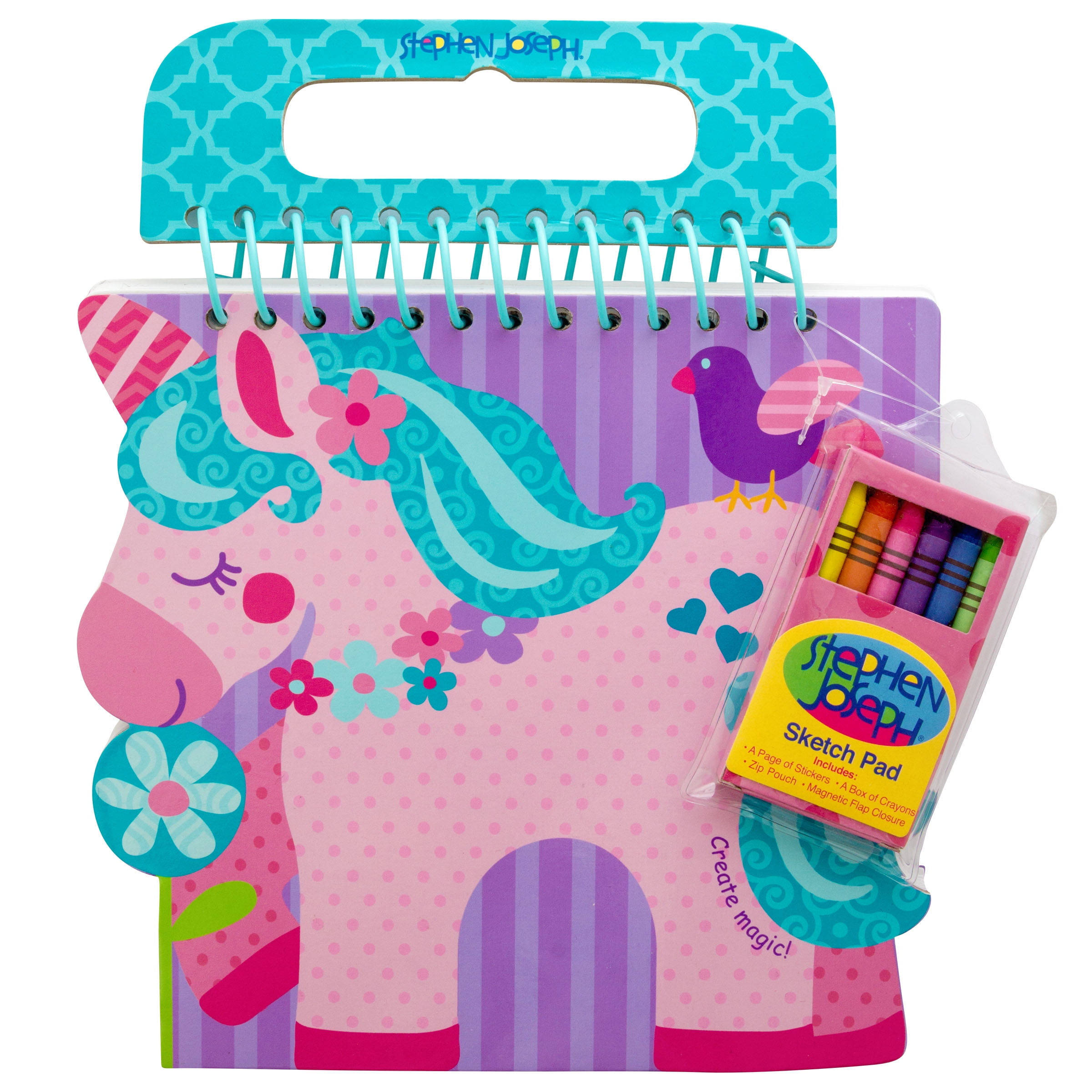 Shaped Sketch Pad, Unicorn