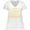 AA-White, variant on Inktastic New Year's Eve Squad with Stars in Gold Women's Plus Size V-Neck T-Shirt