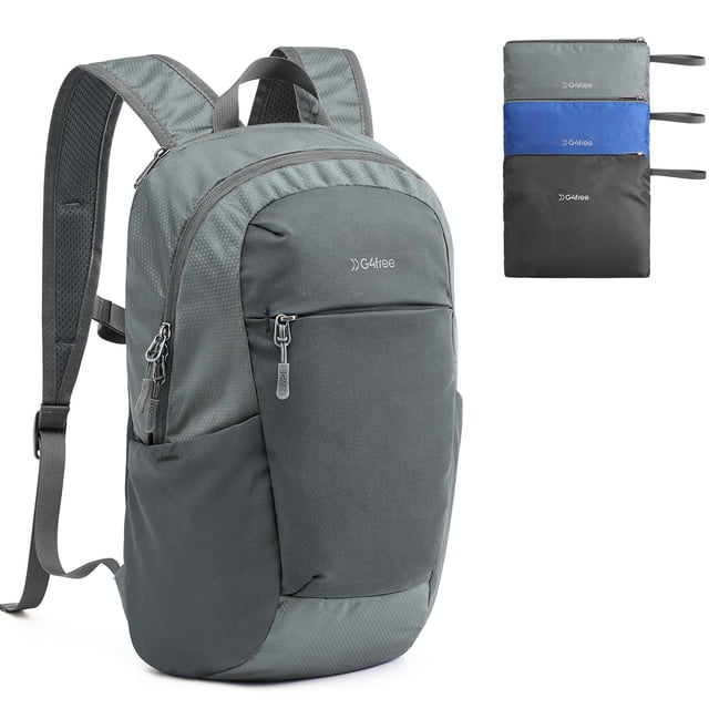 Mochila de Senderismo G4Free Plegable 20L Ligera para Hombre y Mujer