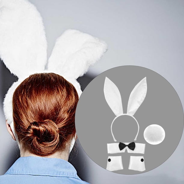 Girl Kid Women Wire Bunny Costume Ear Party Bow mum daughter Hair head band Prop | Australia