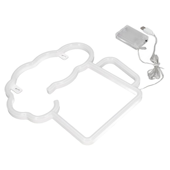 Letreros De Cerveza De Neón, Luz De Cerveza, Plástico ABS, Fácil De Colgar, IP45, Resistente Al Agua, 200 Lm, Brillo Para Fiestas Y Eventos
